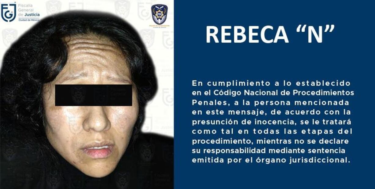 La mujer fue capturada en la colonia Lomas de Tarango. (Foto: especial)