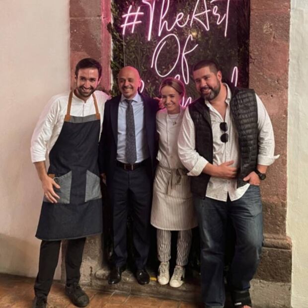 Cena de Cuatro chefs a la mesa, un éxito en San Miguel de Allende
