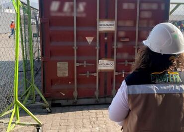 Profepa detiene cargamento de 5 toneladas de mercurio; pretendían enviarlo de México a Bolivia en cubetas de pintura