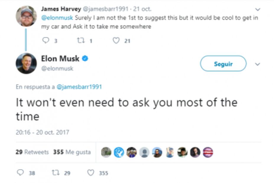 Autos Tesla podrían predecir a dónde te diriges
