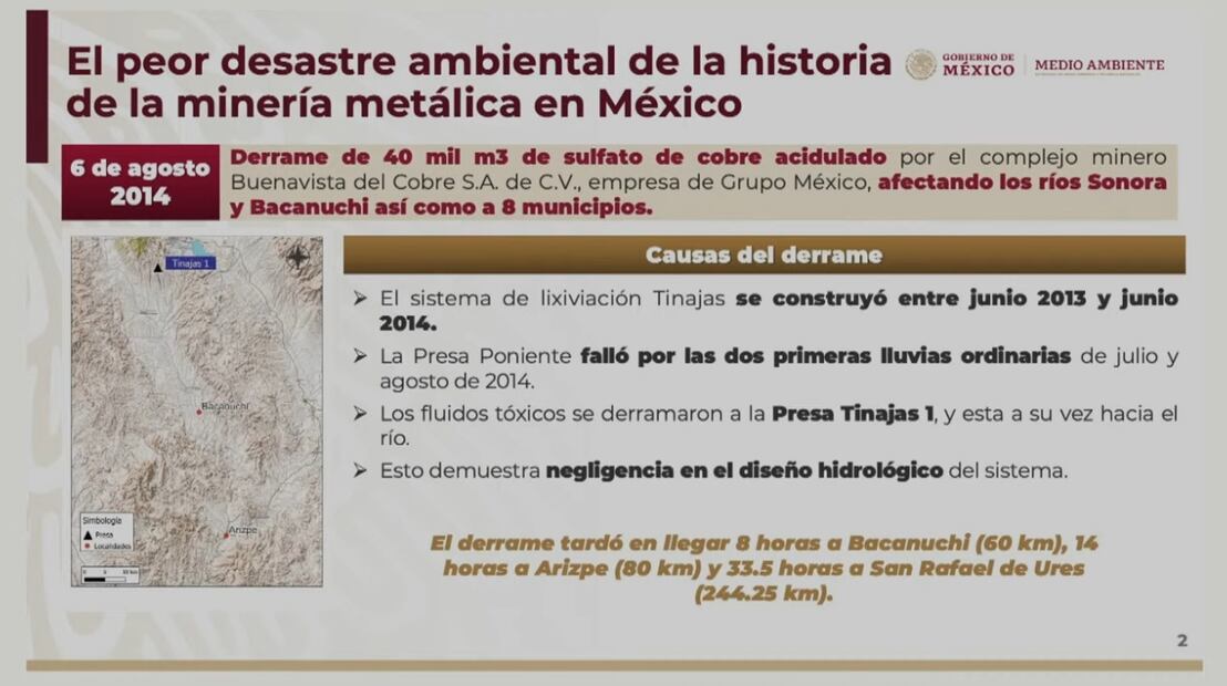 Desastre ambiental. Foto: especial