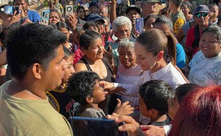 Claudia Sheinbaum visita Guerrero para evaluar daños de huracán John; Acapulco ya está mejor, dice