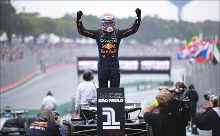 Checo Pérez acabó 11 y Max Verstappen da una paliza y gana el GP de Brasil