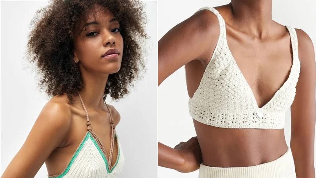 Top tejido. Foto: Pull & Bear/Farfetch