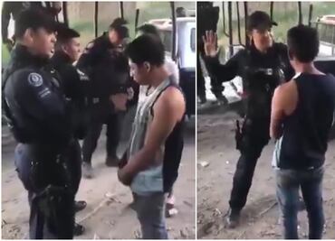 Policías de Celaya que humillaron y golpearon a jóvenes no son de la corporación: gobierno municipal; se deslinda del caso