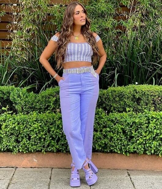 Galilea Montijo enseña cómo llevar un vestido lencero con blazer