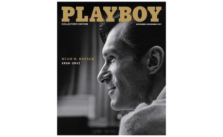 "Playboy" dedica portada a su creador Hugh Hefner
