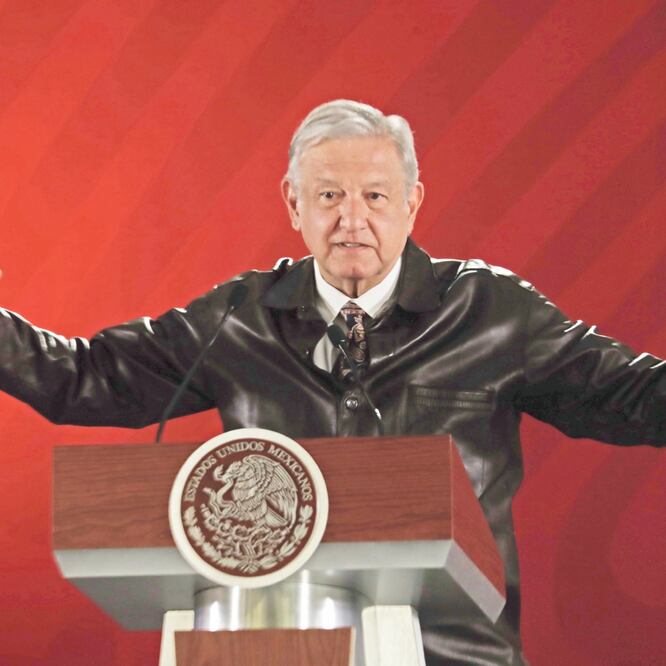 El presidente Andrés Manuel López Obrador afirma que en el caso de Odebrecht, la constructora brasileña fue financiada y subsidiada en México con créditos otorgados por la banca de desarrollo. LUIS CORTÉS. EL UNIVERSAL 