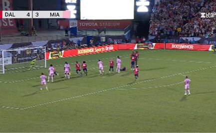 VIDEO: El golazo de tiro libre de Lionel Messi para empatar el partido entre Inter Miami y Dallas FC