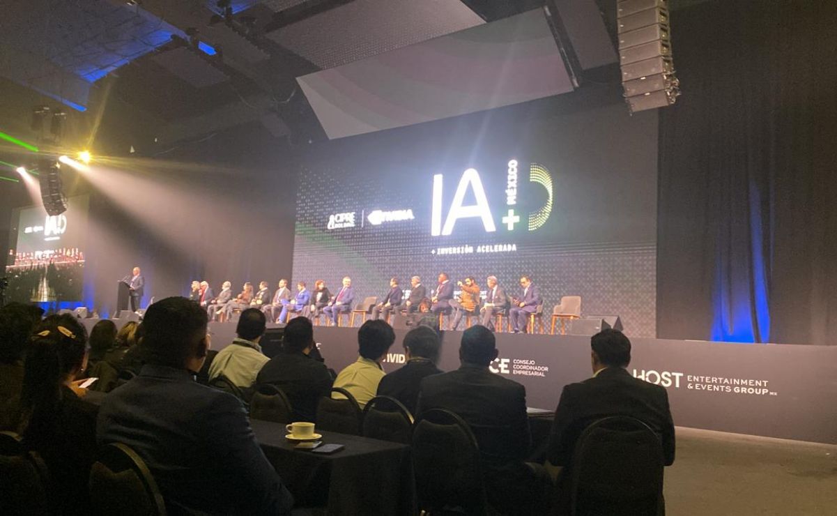 Evento México IA, + Inversión Acelerada. Foto: Ivette Saldaña