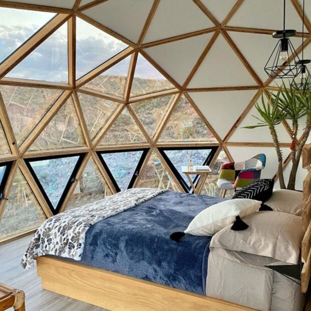 Hooga Glamping: pasa noches románticas frente a la Isla Tzibanzá
