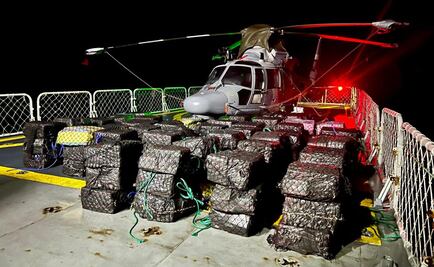 Por cielo, mar y tierra, Marina logra récord histórico de aseguramientos de estupefacientes en 2023