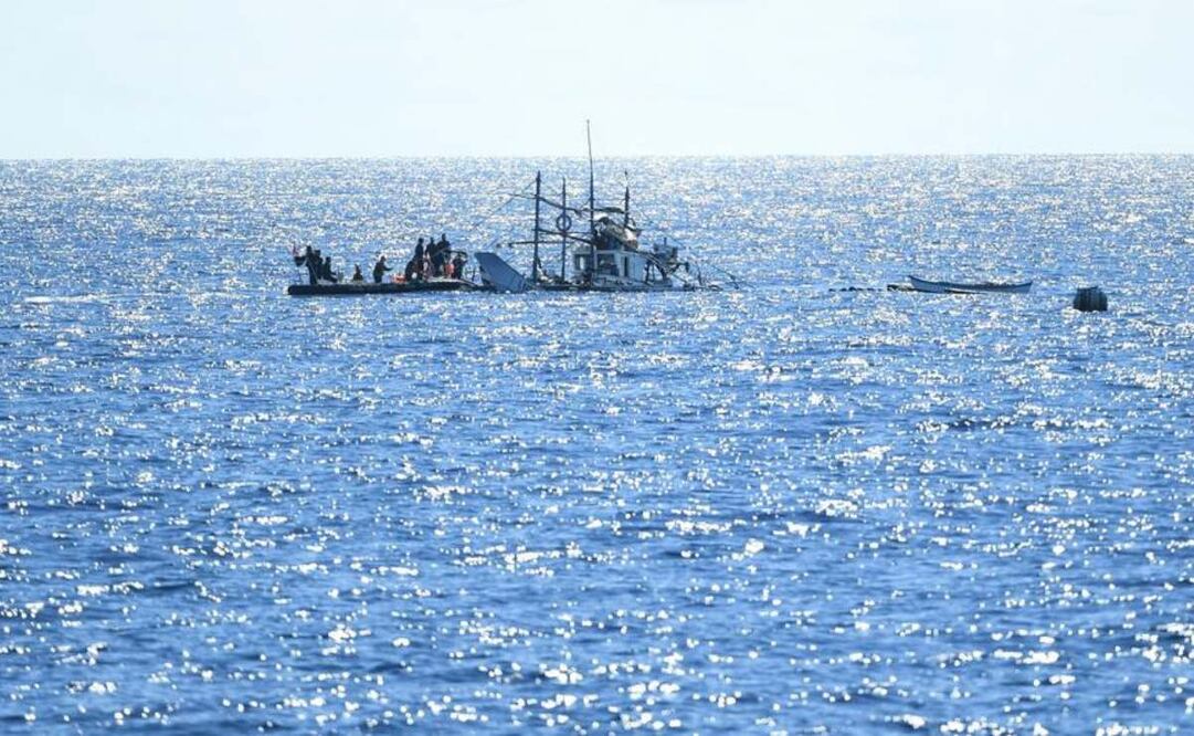Accidente de navío en República Democrática del Congo. Foto: Xinhua