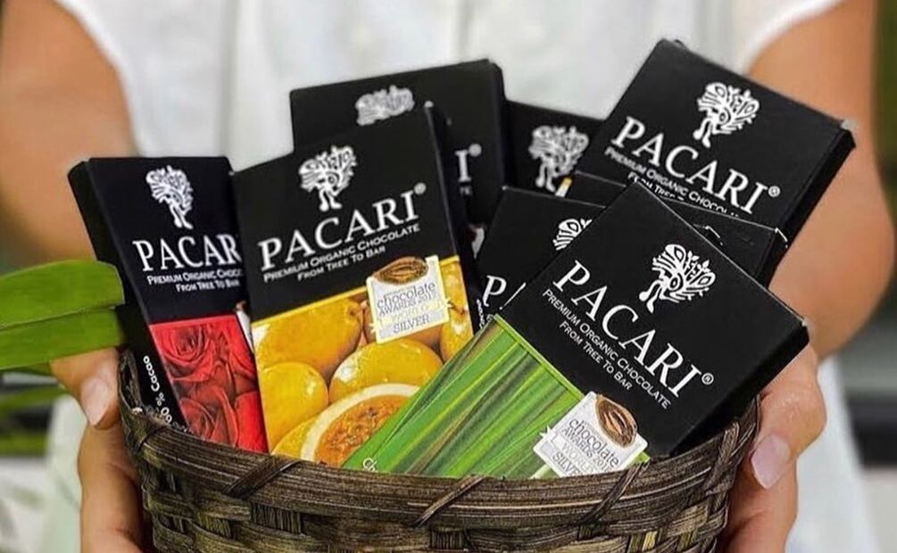 Chocolates Pacari. Foto: Pacari / Instagram