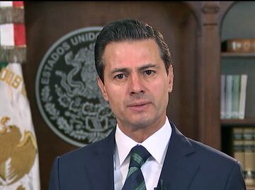Mensaje íntegro del presidente Enrique Peña Nieto; demanda respeto a Trump