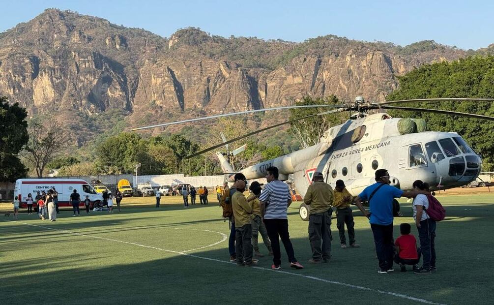 Para lograr el control del siniestro fueron desplegados 275 brigadistas y apoyo de dos helicópteros (28/03/2025). Foto: Especial