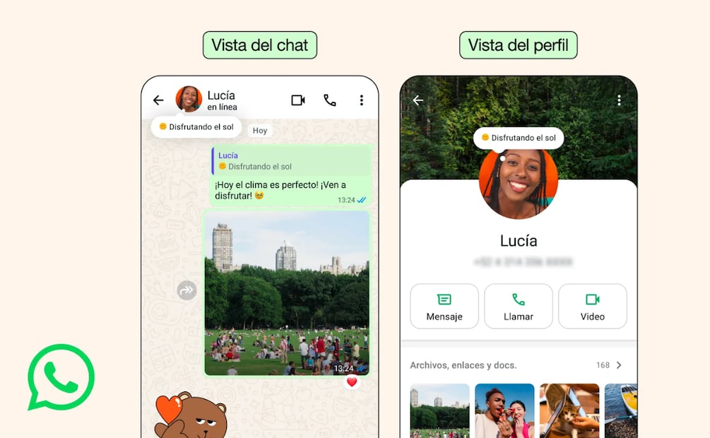 Por el momento, las notas de WhatsApp solo admiten texto. Foto: WhatsApp