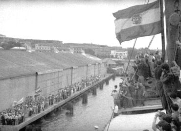 The Sinaia, the vessel that carried the hopes and dreams of Spanish Republican exiles to Mexico