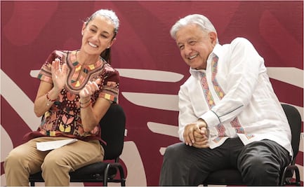 AMLO: A Claudia Sheinbaum ya podría entregarle mañana mismo la banda presidencial