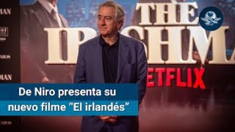 Robert De Niro presenta nuevo filme en Festival Internacional de Cine de Los Cabos