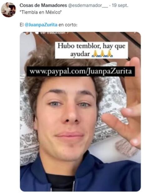 “He encontrado mucho empoderamiento en la vulnerabilidad”: Juanpa Zurita frente a las críticas por el sismo del 19S