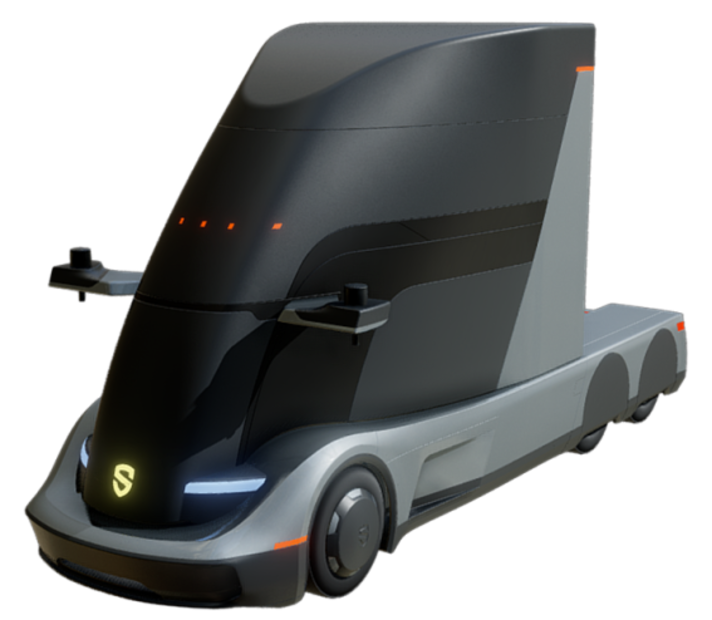 Así es el camión eléctrico y autónomo que puede recorrer 800 km