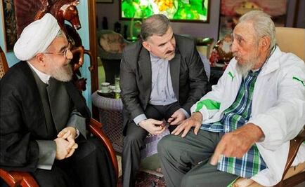 Presidente iraní se reúne con Fidel y Raúl Castro en Cuba