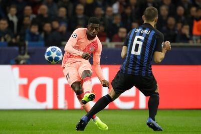 Inter y Barcelona empatan en Italia