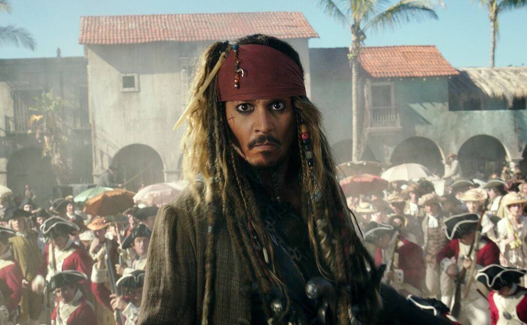 Johnny Depp en el papel de Jack Sparrow. Foto: AP