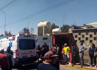 Explosión en taller clandestino deja un lesionado en Tultepec