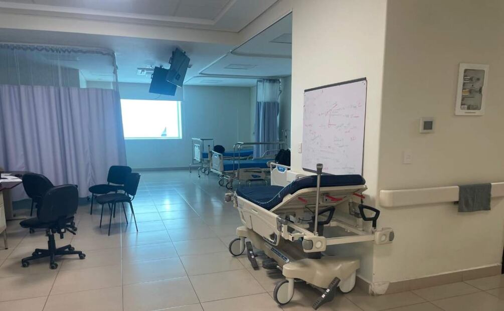Acusan que hay limitaciones de equipo y personal en el hospital de Juchitán en Oaxaca (13/06/2025). Foto: Especial