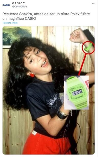 Los mejores memes de “Casio” por lo de Shakira y Piqué