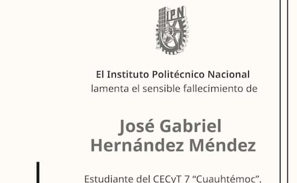 IPN confirma la muerte de otro estudiante del CEyT 7 por explosión en puente de La Concordia