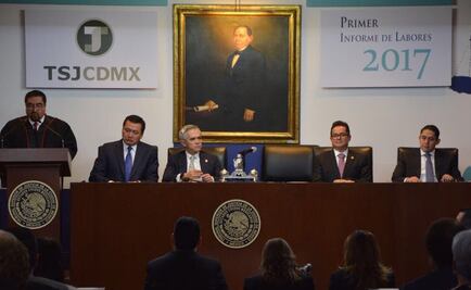 Presidente de Tribunal capitalino destaca independencia judicial en informe 2017