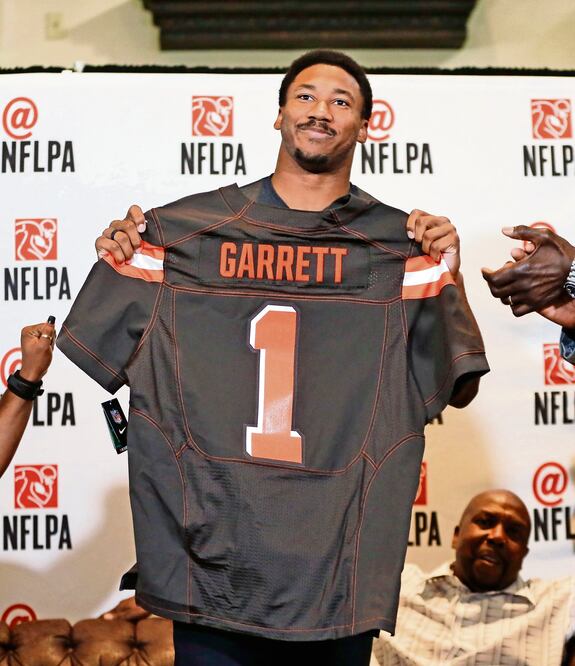 fue la primera selección del Draft (NATHAN HUNSINGER)