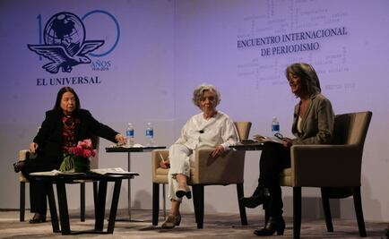 Destaca Poniatowska diversidad de ideas y voces en encuentro de EL UNIVERSAL