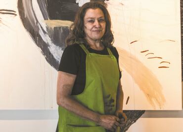 "La pintura, su belleza... es ese vínculo que hace cuerpo a cuerpo"