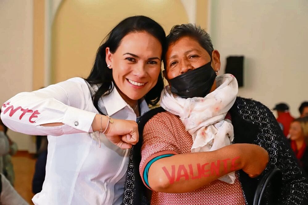 La candidata de la coalición Va por el Estado de México aseguró que no han descansado ni un solo día para dar a conocer en toda la entidad sus propuestas y proyectos. Foto: Especial