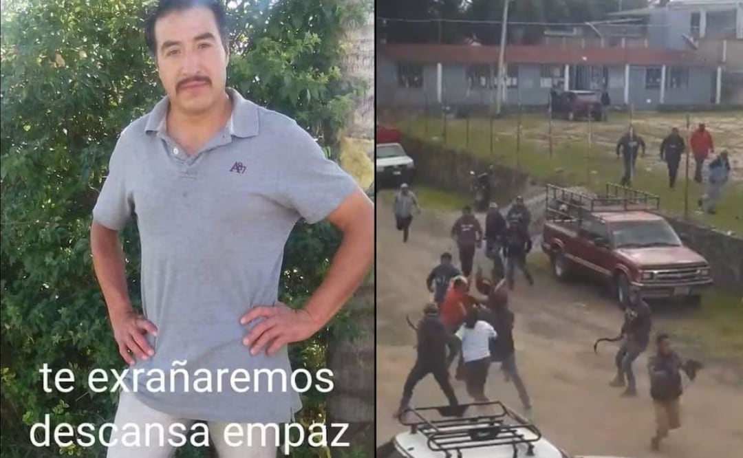 El delegado comunal, Noé Olivares Alpiza, murió durante el enfrentamiento contra la Familia Michoacana. Foto: Especial/El Universal