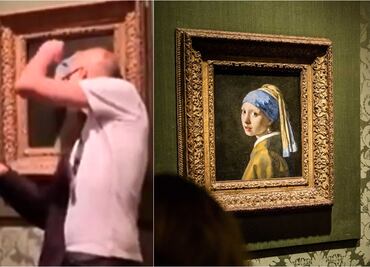 Los ataques a obras de arte continúan; ahora fue el turno de “La joven de la perla” de Vermeer
