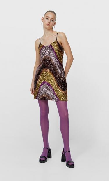 El vestido de Michelle Salas es perfecto para las fiestas y cuesta menos de 600 pesos