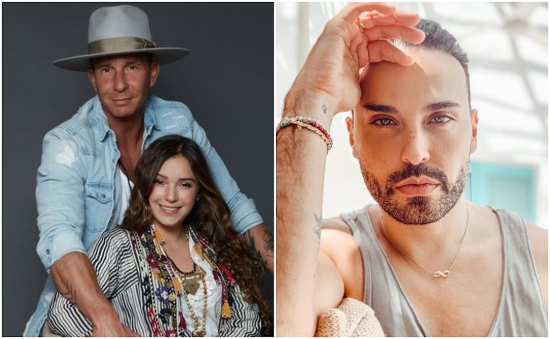 Erik Rubín, su hija y Apio Quijano se toman con humor las versiones sobre una relación. Foto: Instagram.