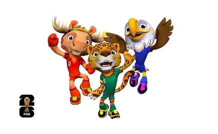 FIFA presenta a Clutch, Maple y Zayu, las mascotas oficiales de la Copa Mundial 2026