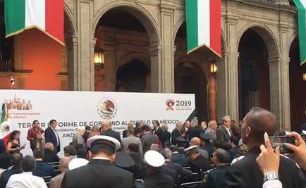 AMLO dará Primer Informe frente a al menos 500 invitados en Palacio Nacional