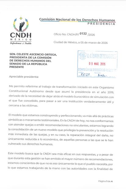 Carta CNDH