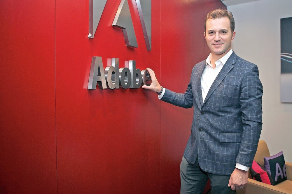 Federico Grosso Vicepresidente para Latinoamérica de Adobe (LUCÍA GODÍNEZ. EL UNIVERSAL)