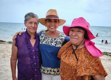 Quintana Roo tiene playas certificadas y seguras, destaca la gobernadora Mara Lezama