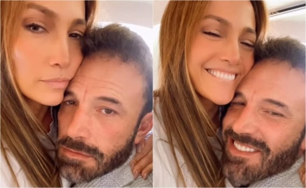 Filtran video de JLo vigilando que Ben Affleck no se pase de copas