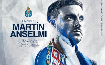 Martín Anselmi se olvida de Cruz Azul y ya fue presentado con el Porto; firmó hasta 2027