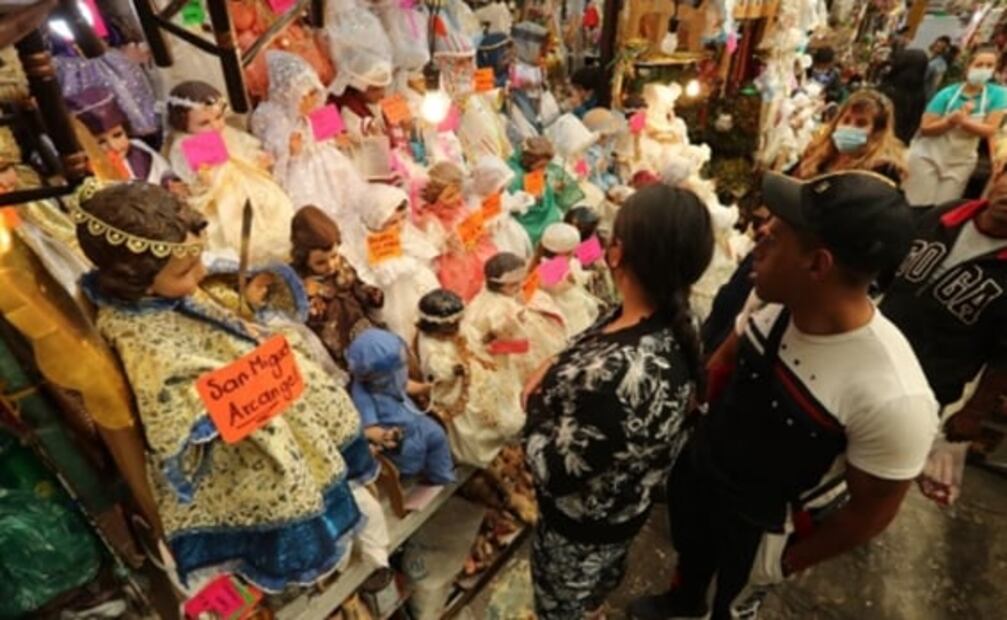 Niño Dios con cubrebocas, el más buscado en el centro de Toluca